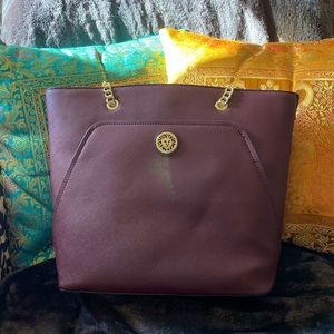 Anne Klein Plum Purple Purse